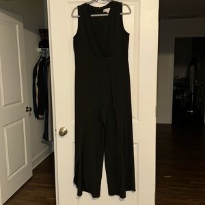 Emma and Michele black pantsuit